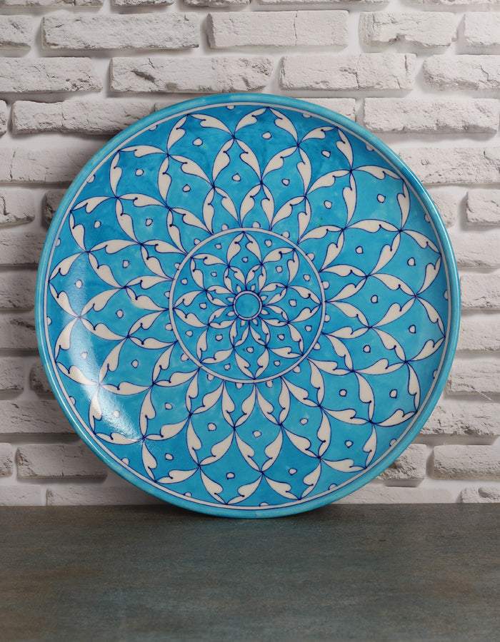Blue pottery
