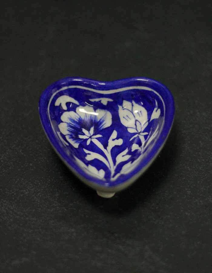Blue pottery